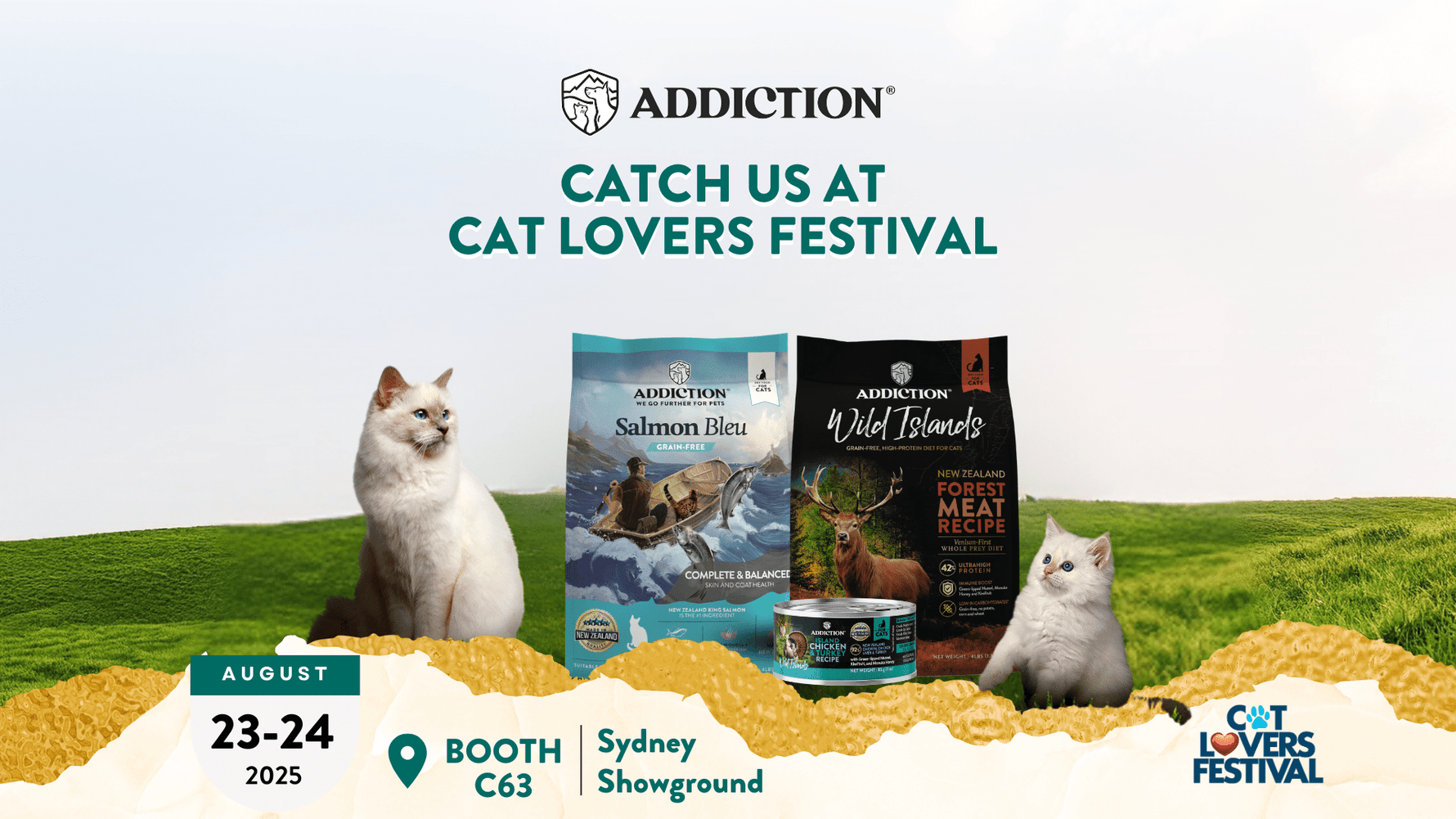 Calling All Cat Lovers: Join Us at the Cat Lovers Festival in Sydney! - Addiction Pet Australia