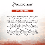 Addiction Wild Islands Forest Meat Venison & Beef High-Meat, Organ Meat Canned Cat Food 24 x 185g - Wet Cat Food - Addiction Pet Australia