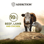 Addiction Wild Islands Highland Meats Lamb & Beef High-Meat, Organ Meat Canned Cat Food 24 x 185g - Wet Cat Food - Addiction Pet Australia