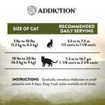 Addiction Wild Islands Highland Meats Lamb & Beef High-Meat, Organ Meat Canned Cat Food 24 x 185g - Wet Cat Food - Addiction Pet Australia