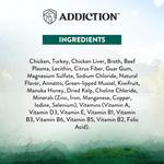 Addiction Wild Islands Island Birds Chicken & Turkey High-Meat, Organ Meat Canned Cat Food 24 x 185g - Wet Cat Food - Addiction Pet Australia
