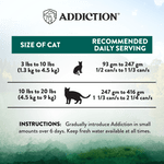 Addiction Wild Islands Island Birds Chicken & Turkey High-Meat, Organ Meat Canned Cat Food 24 x 185g - Wet Cat Food - Addiction Pet Australia