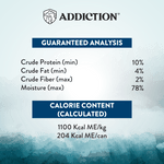Addiction Wild Islands Pacific Catch Ocean Fish & Salmon High-Meat, Organ Meat Canned Cat Food 24 x 185g - Wet Cat Food - Addiction Pet Australia