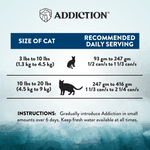 Addiction Wild Islands Pacific Catch Ocean Fish & Salmon High-Meat, Organ Meat Canned Cat Food 24 x 185g - Wet Cat Food - Addiction Pet Australia