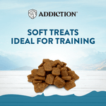 Beef Meaty Bites - Hypoallergenic Dog Treats 113g - Dog Treats - Addiction Pet Australia