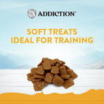 Chicken Meaty Bites - Hypoallergenic Dog Treats 113g - Dog Treats - Addiction Pet Australia