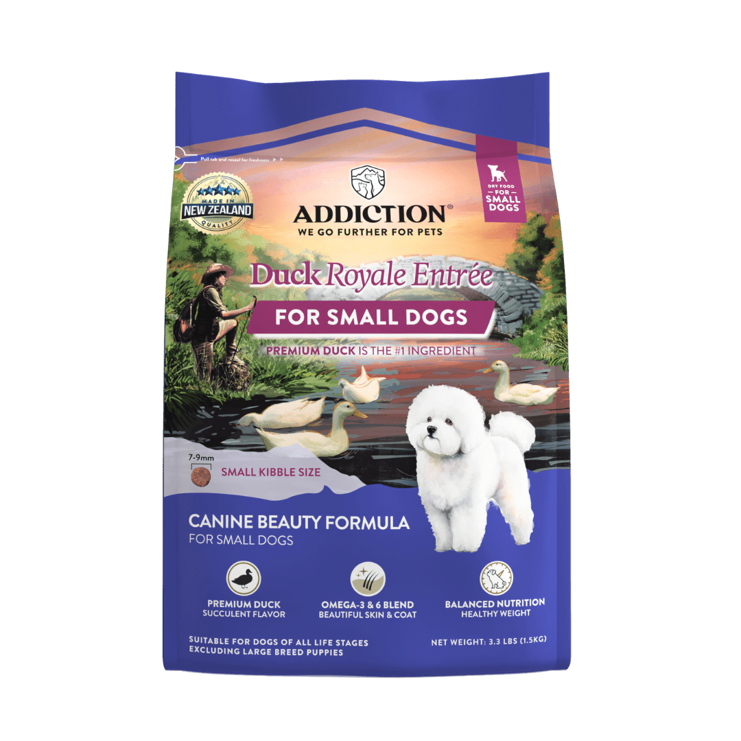 Duck Royale Entree For Small Dogs 1.5kg - Dry Dog Food - Addiction Pet Australia