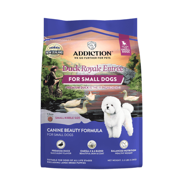 Duck Royale Entree For Small Dogs 1.5kg - Dry Dog Food - Addiction Pet Australia