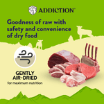 Herbed Lamb & Potatoes Air-Dried Dog Food 910g - Air-Dried Dog Food - Addiction Pet Australia
