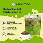 Herbed Lamb & Potatoes Air-Dried Dog Food 910g - Air-Dried Dog Food - Addiction Pet Australia