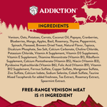 Homestyle Venison & Cranberry Dinner Air-Dried Dog Food 910g - Air-Dried Dog Food - Addiction Pet Australia