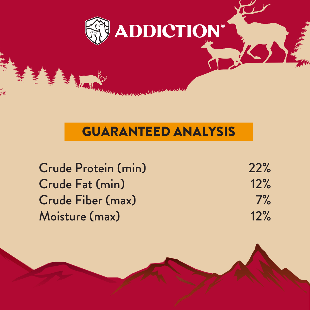 Homestyle Venison & Cranberry Dinner Air-Dried Dog Food 910g - Air-Dried Dog Food - Addiction Pet Australia