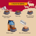 Homestyle Venison & Cranberry Dinner Air-Dried Dog Food 910g - Air-Dried Dog Food - Addiction Pet Australia