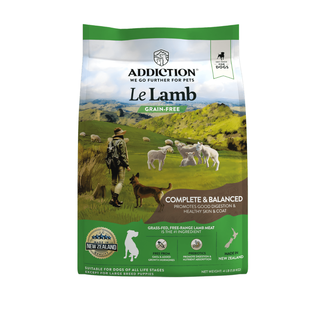 Le Lamb Dry Dog Food 1.8kg, 15kg - Dry Dog Food - Addiction Pet Australia