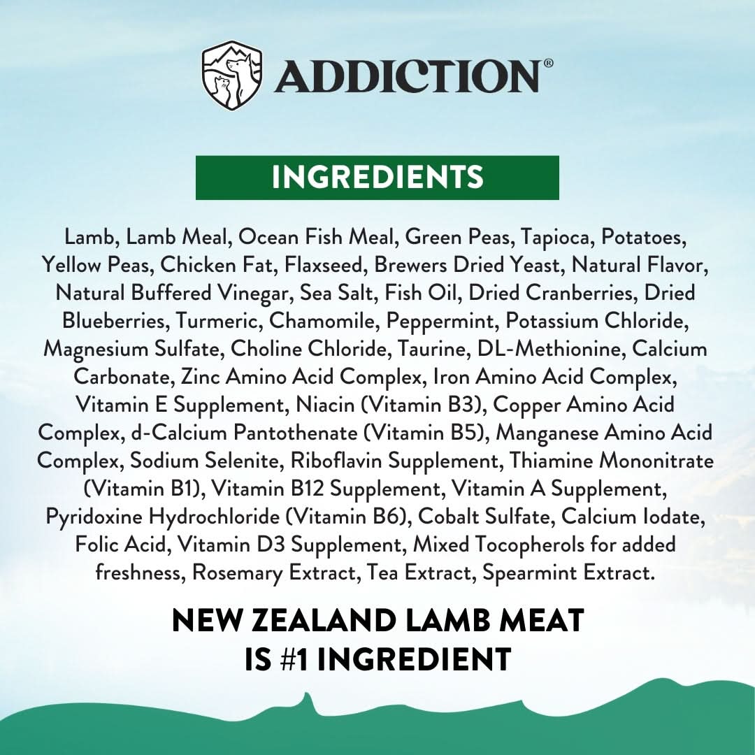 Le Lamb Small Breed Adult Dog 1.5kg - Wet Cat Food - Addiction Pet Australia