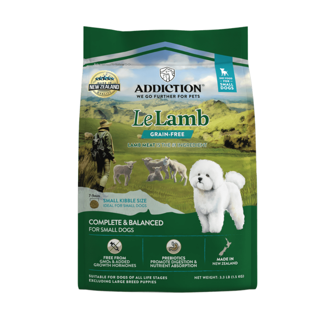 Le Lamb Small Breed Adult Dog 1.5kg - Wet Cat Food - Addiction Pet Australia