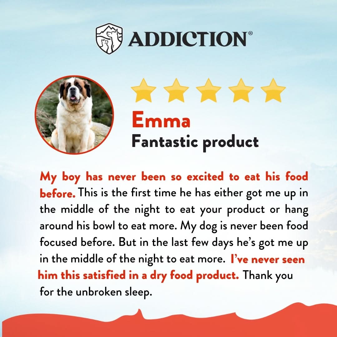 MEGA Lamb & Beef Dry Dog food for Medium to Large Dogs 20kg, 40kg - Dry Dog Food - Addiction Pet Australia