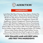 MEGA Lamb & Beef Dry Dog food for Medium to Large Dogs 20kg, 40kg - Dry Dog Food - Addiction Pet Australia