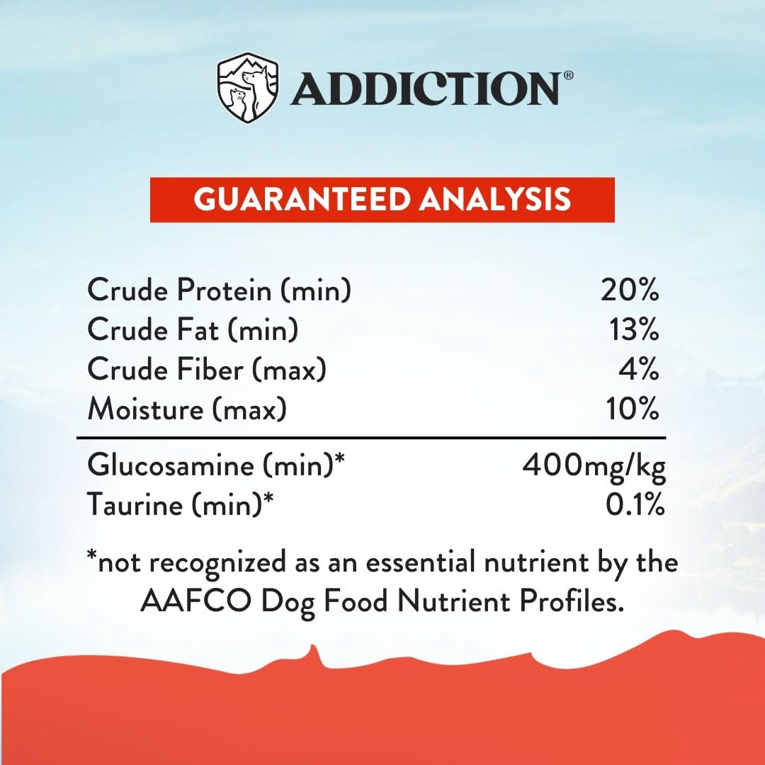 MEGA Lamb & Beef Dry Dog food for Medium to Large Dogs 20kg, 40kg - Dry Dog Food - Addiction Pet Australia