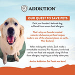 Mega Large Breed Chicken Adult 20kg - Dry Dog Food - Addiction Pet Australia