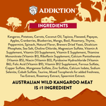 Outback Kangaroo Feast Air-Dried Dog Food 910g - Air-Dried Dog Food - Addiction Pet Australia