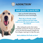 Salmon Bleu Dry Dog Food 1.8kg, 9kg, 15kg - Dry Dog Food - Addiction Pet Australia