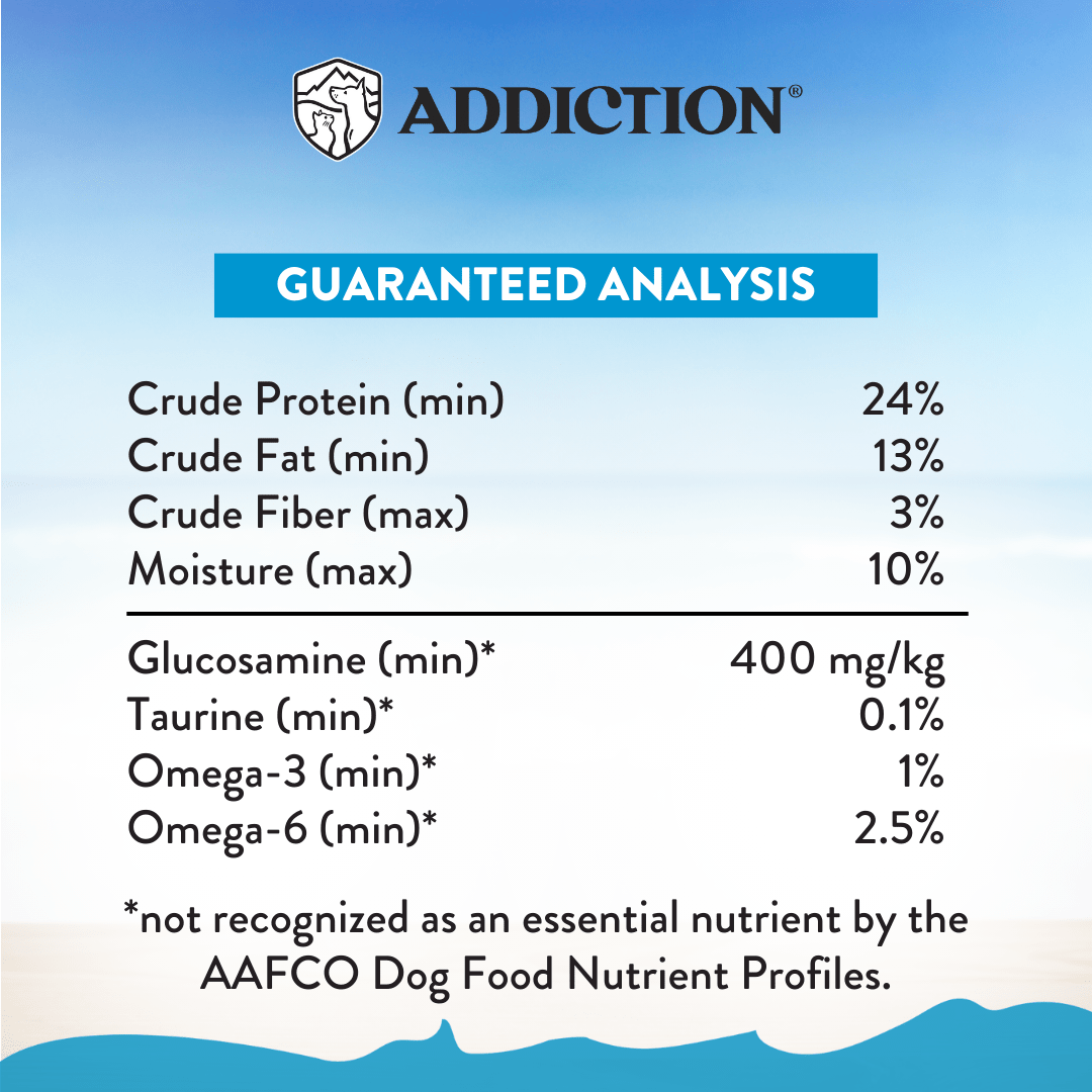 Salmon Bleu Dry Dog Food 1.8kg, 9kg, 15kg - Dry Dog Food - Addiction Pet Australia