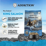 Salmon Bleu Dry Dog Food 1.8kg, 9kg, 15kg - Dry Dog Food - Addiction Pet Australia