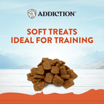 Venison Meaty Bites - Hypoallergenic Dog Treats 113g - Dog Treats - Addiction Pet Australia