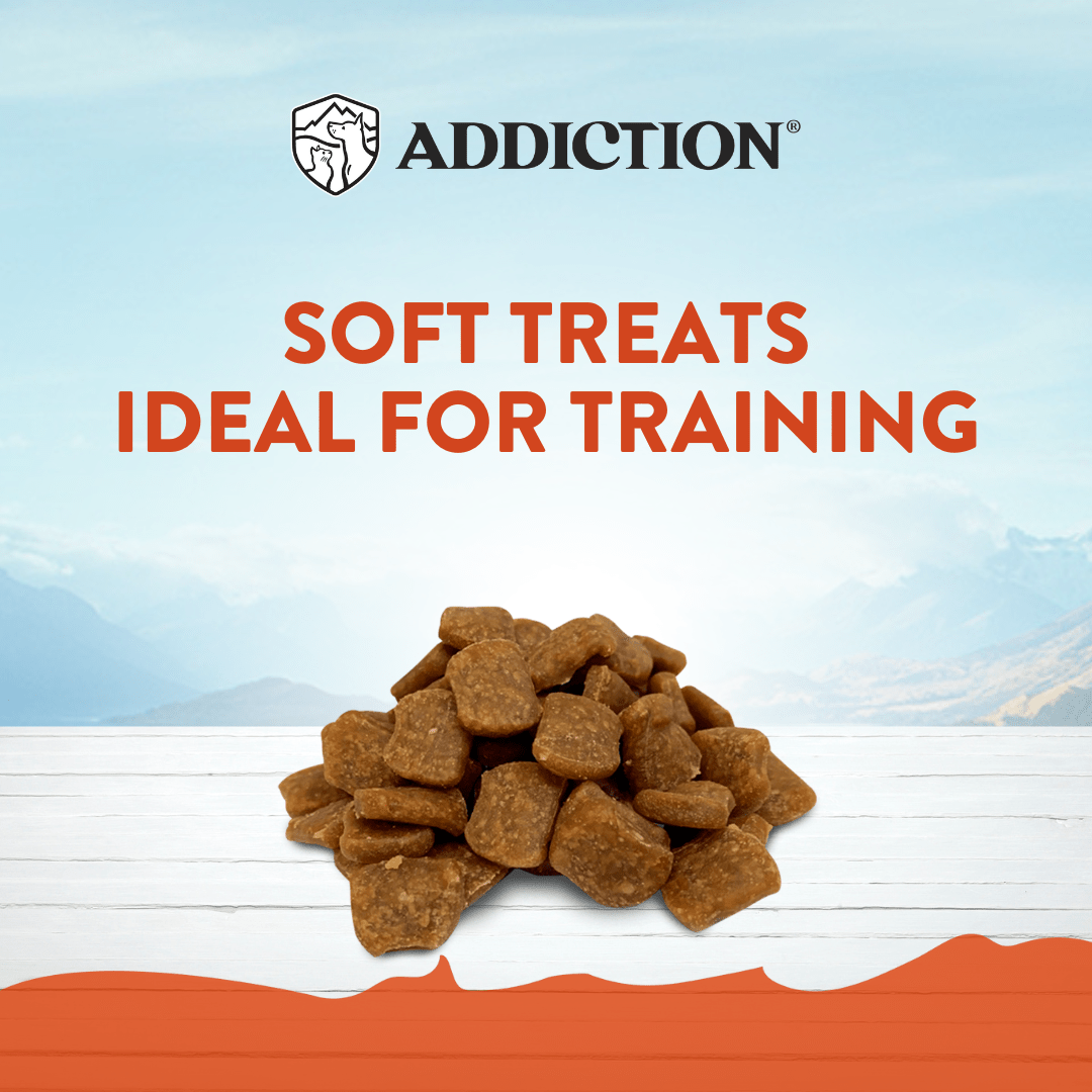 Venison Meaty Bites - Hypoallergenic Dog Treats 113g - Dog Treats - Addiction Pet Australia
