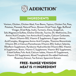 Viva La Venison Dry Cat Food 1.8kg, 4.5kg - Dry Cat Food - Addiction Pet Australia