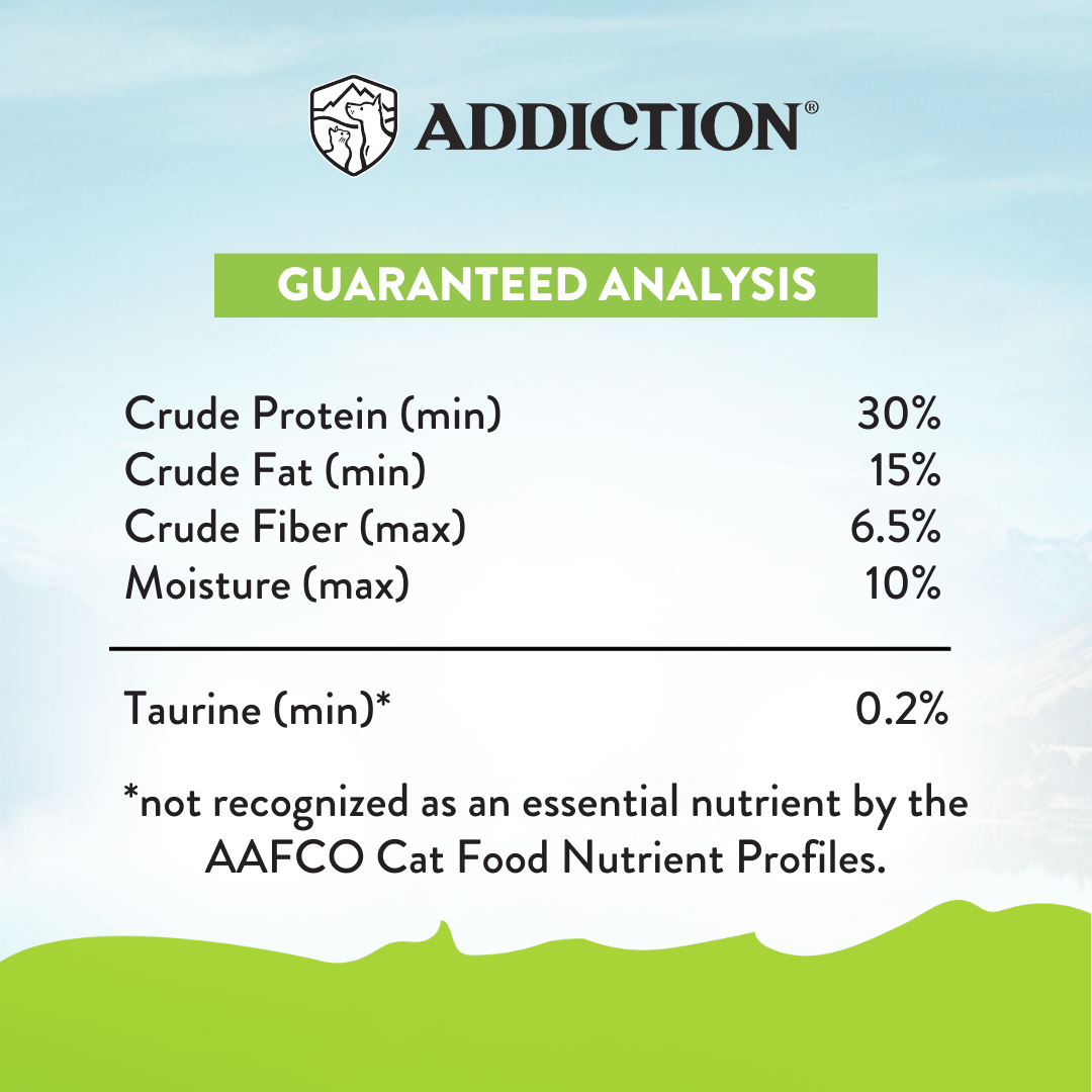 Viva La Venison Dry Cat Food 1.8kg, 4.5kg - Dry Cat Food - Addiction Pet Australia