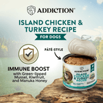 Wild Islands Chicken & Turkey Canned Dog Food 185g - Wet Dog Food - Addiction Pet Australia