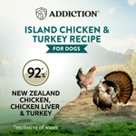 Wild Islands Chicken & Turkey Canned Dog Food 185g - Wet Dog Food - Addiction Pet Australia