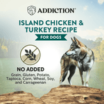 Wild Islands Chicken & Turkey Canned Dog Food 185g - Wet Dog Food - Addiction Pet Australia