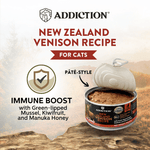 Wild Islands Forest Meat Venison & Beef Canned Cat Food 85g - Wet Cat Food - Addiction Pet Australia