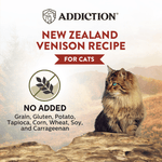 Wild Islands Forest Meat Venison & Beef Canned Cat Food 85g - Wet Cat Food - Addiction Pet Australia