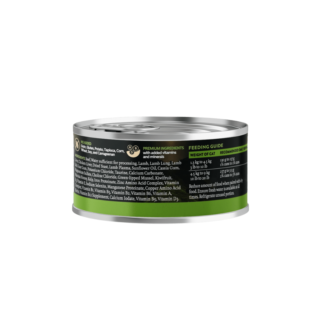 Wild Islands Highland Beef & Lamb Canned Cat Food 85g - Wet Cat Food - Addiction Pet Australia