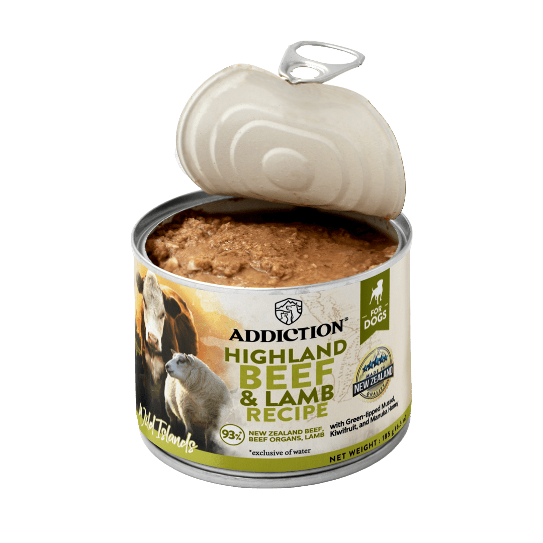 Wild Islands Highland Beef & Lamb Canned Dog Food 185g - Wet Dog Food - Addiction Pet Australia