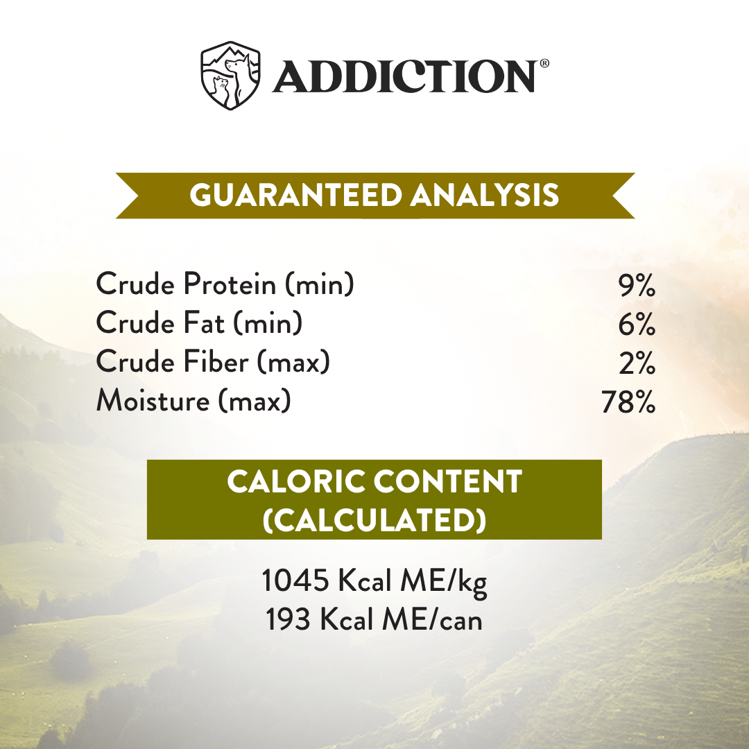 Wild Islands Highland Beef & Lamb Canned Dog Food 185g - Wet Dog Food - Addiction Pet Australia