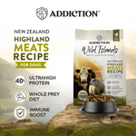Wild Islands Highland Meats Grass-Fed Beef & Lamb Recipe Dry Dog Food 1.8kg, 9kg - Dry Dog Food - Addiction Pet Australia