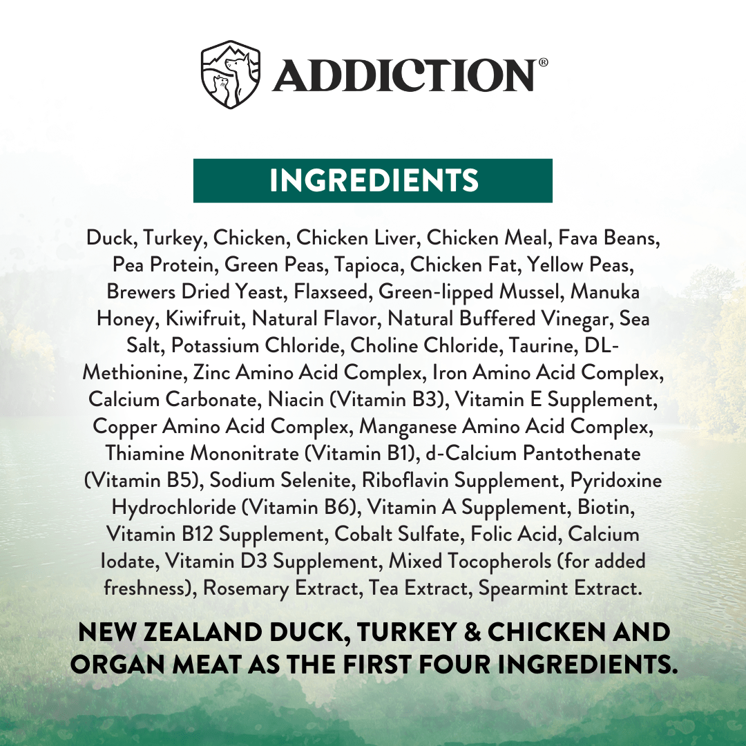 Wild Islands Island Bird Premium Duck Turkey & Chicken Dry Dog Food 1.8kg, 9kg - Dry Dog Food - Addiction Pet Australia