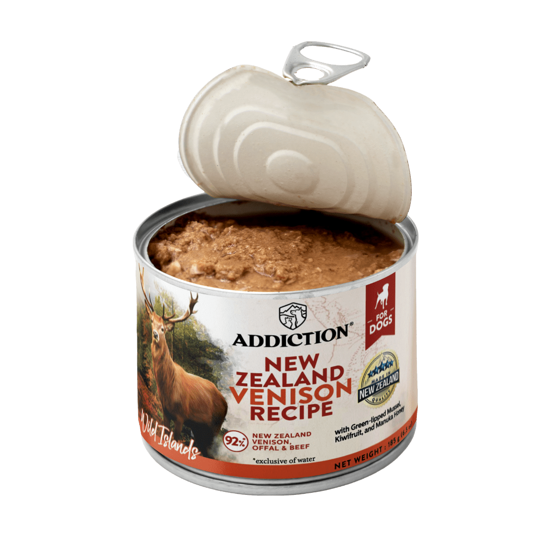 Wild Islands Venison Canned Dog Food 185g - Wet Dog Food - Addiction Pet Australia