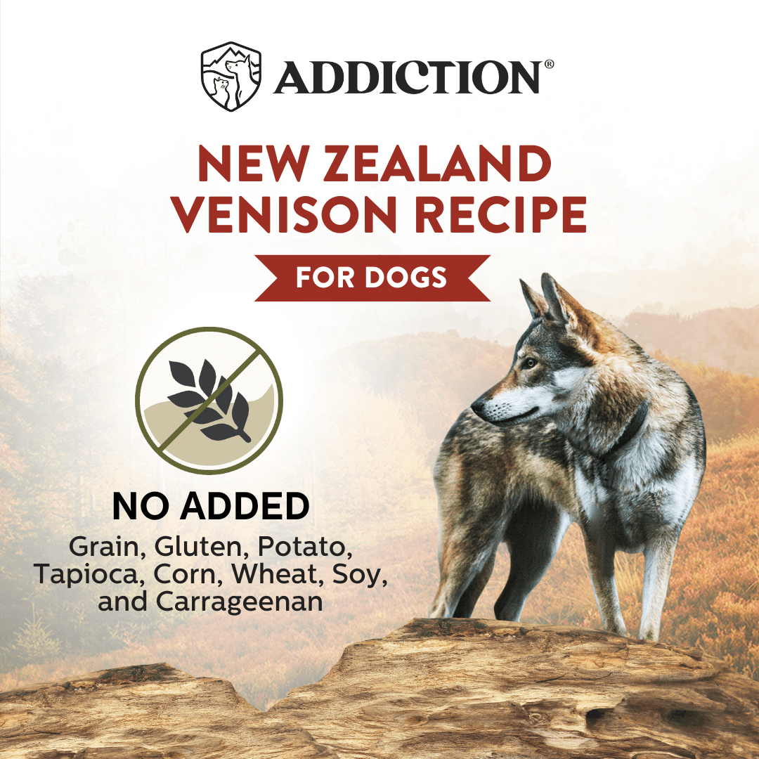 Wild Islands Venison Canned Dog Food 185g - Wet Dog Food - Addiction Pet Australia