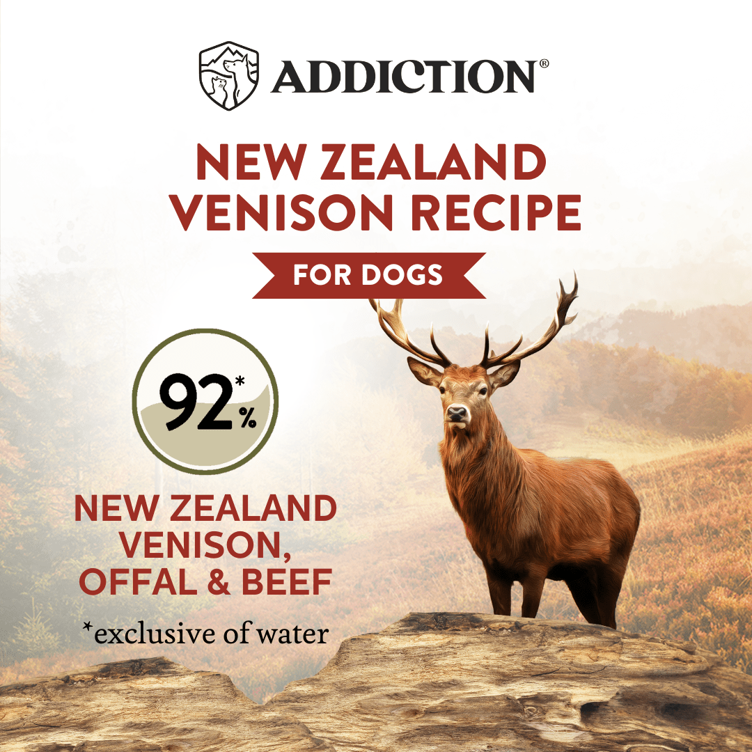 Wild Islands Venison Canned Dog Food 185g - Wet Dog Food - Addiction Pet Australia