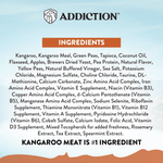Wild Kangaroo & Apples Dry Dog Food 1.8kg, 9kg - Dry Dog Food - Addiction Pet Australia