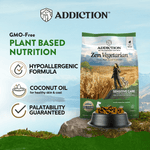 Zen Vegetarian Dry Dog Food 1.8kg, 9kg - Dry Dog Food - Addiction Pet Australia